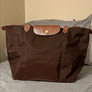 Longchamp Brown Tote Bag